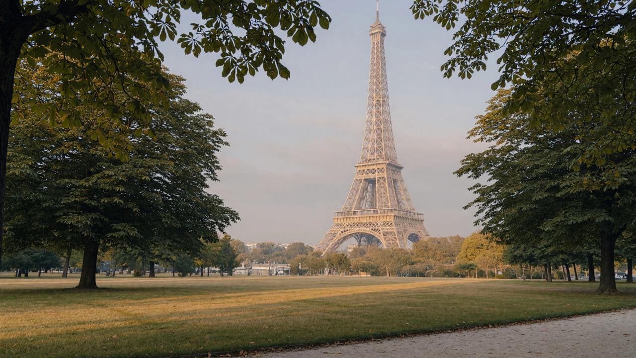la tour Eiffel, emblème du secteur Paris 7e